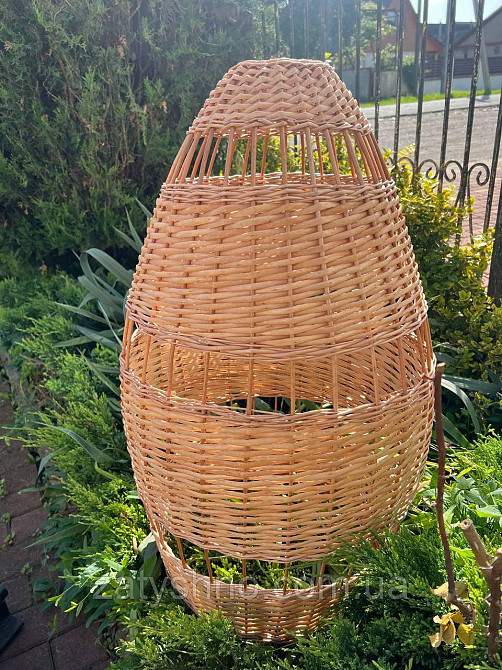 Люстра із лози плетена Київ - фото 7