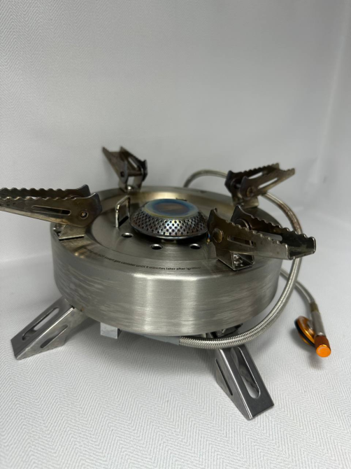Б/У Туристическая газовая плита Fire-Maple Saturn 4400–11000 Вт складная кемпинговая с пьезоподжигом и кейсом для переноски Киев - изображение 12