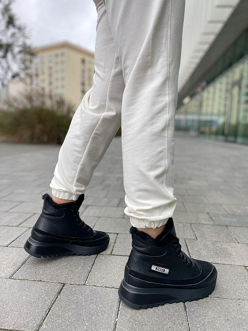 Без бренда Черевики жіночі VLADEKS чорні натуральна шкіра зима 40р.41р. (5185) Коломия - фото 9