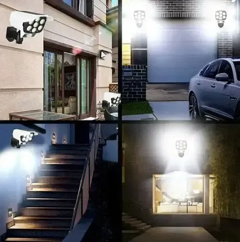 Уличный фонарь на солнечной батареи в виде камеры CL877A 180W муляж камеры с пультом и датчиком движения GS-0877 Коломия - фото 4