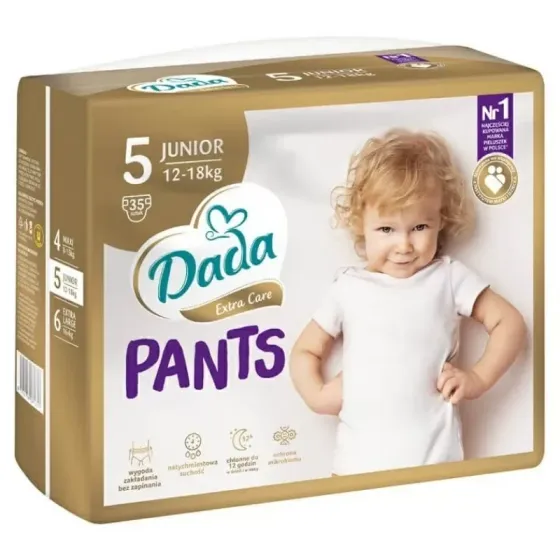 Підгузки-Трусики Dada Extra Care 5 (12-18кг) 35шт Київ