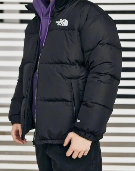 Мужская зимняя черная куртка the north face, пуховик зе норт фэйс водонепроницаемый теплая куртка TNF Львов - изображение 8