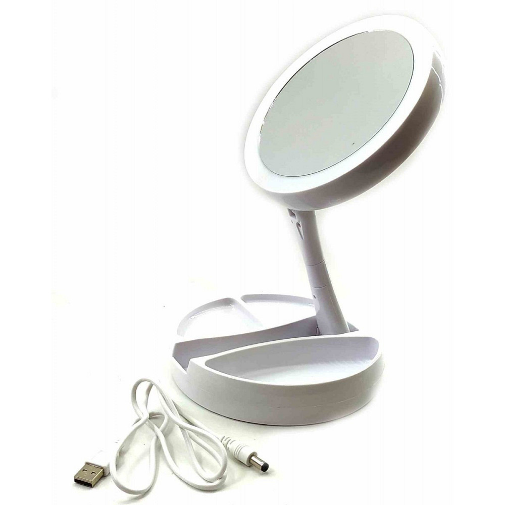 Зеркало настольное круглое с подсветкой Киев - изображение 5