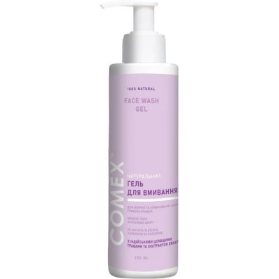 Гель для умывания Comex Для жирной и комбинированной кожи 250 мл (4820230953640) Винница - изображение 1