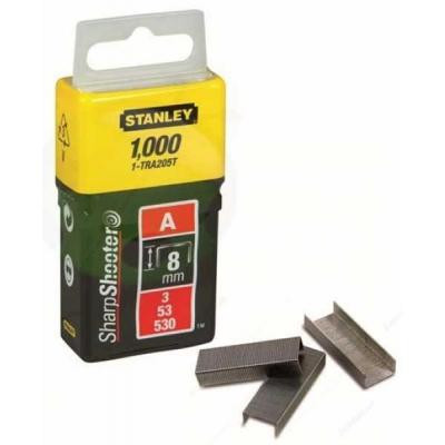 Скобы Stanley Light Duty тип а, 8мм, 1000шт (1-TRA205T) Винница - изображение 2