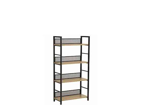 Стелаж RAW R4 дуб/чорний Дніпро