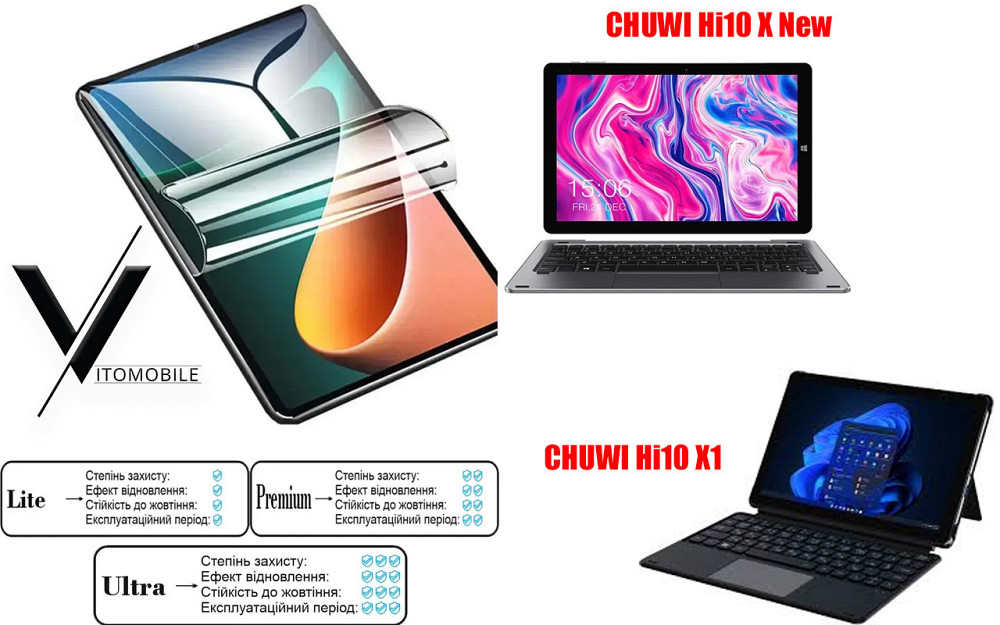 Полиуретановая пленка HyperClear Guard для Chuwi Hi10 X New Киев - изображение 1