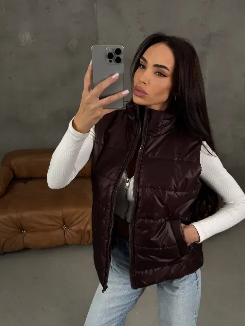 Жіночий весняний жилет на блискавці Одеса - фото 9