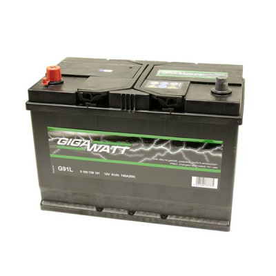 Акумулятор автомобільний GigaWatt 91А (0185759101) Вінниця - фото 2