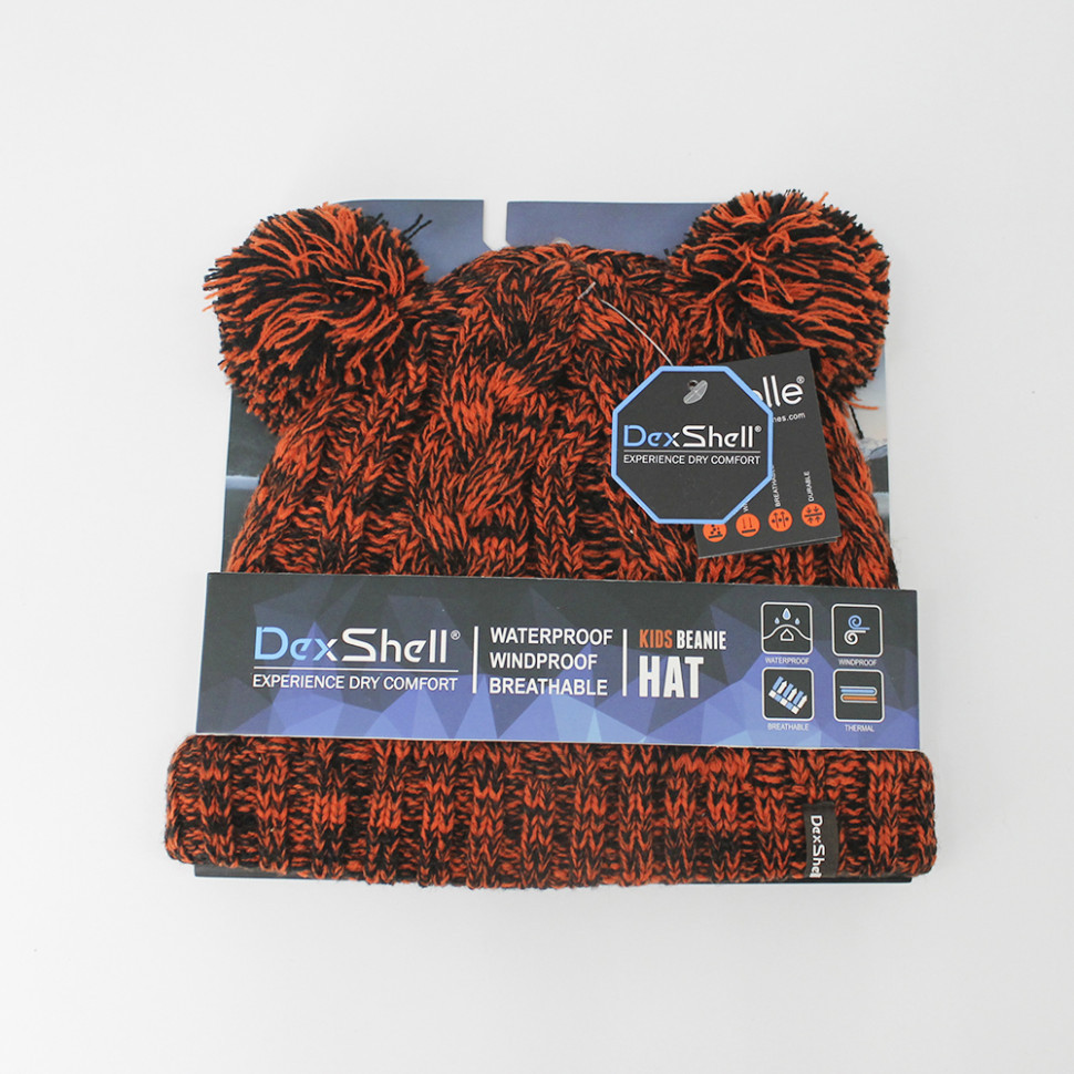 Шапка водонепроникна дитяча Dexshell (DH572TR), помаранчева Киев - изображение 4