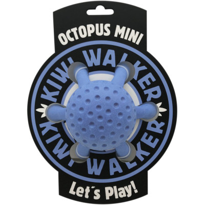 Игрушка для собак Kiwi Walker Осьминог 13 см голубая (8596075002787) Винница - изображение 2
