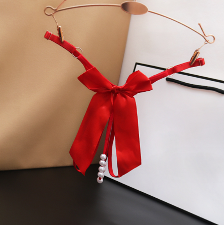 Труси з бусинками еротичні сексуальні жіночі one size червоний Київ