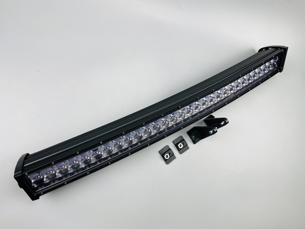 Прямокутна світлодіодна панель Фара LED BAR 180W (напівколо) 3D лінза 9-32В IP67 led chip 3030 60 led ламп Мукачево - фото 5