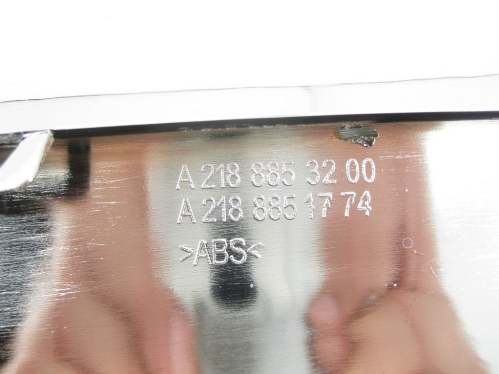 Mercedes-Benz  A2188851774 Нова хром накладка бампера нижня середня AMG рестайлінг CLS C218 Одеса - фото 11