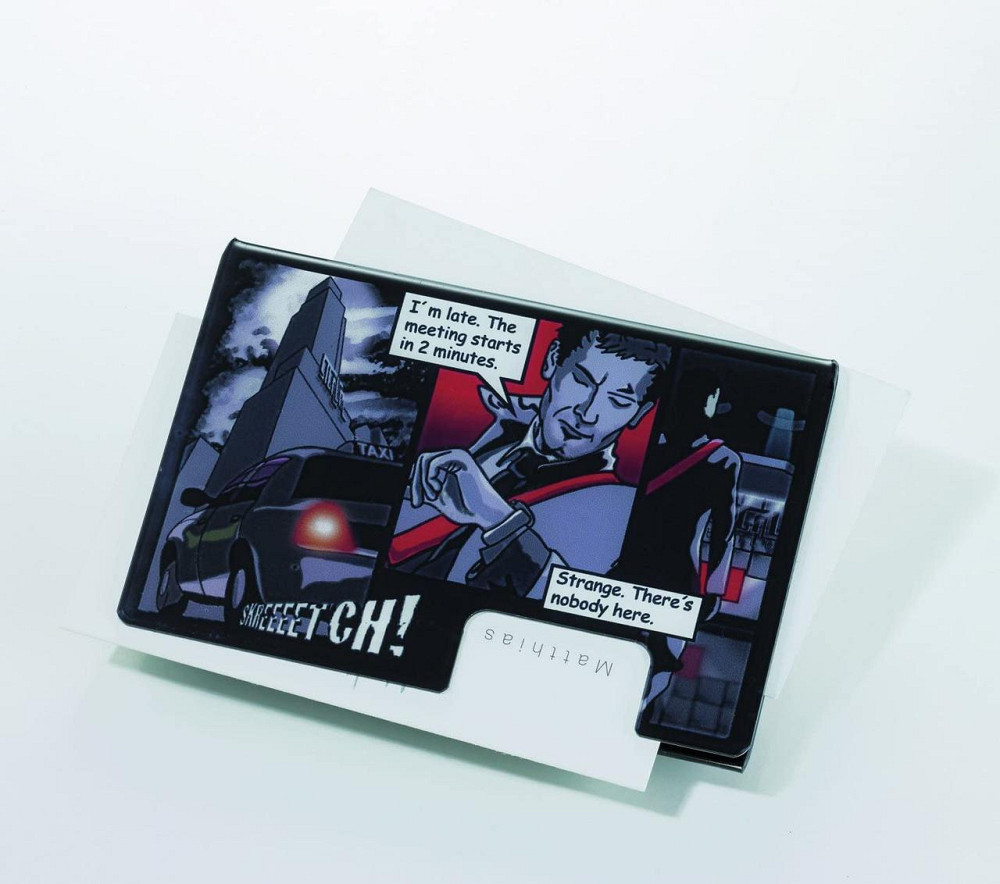 Візитниця Troika "Downtown Trip" акрилова Рівне - фото 1