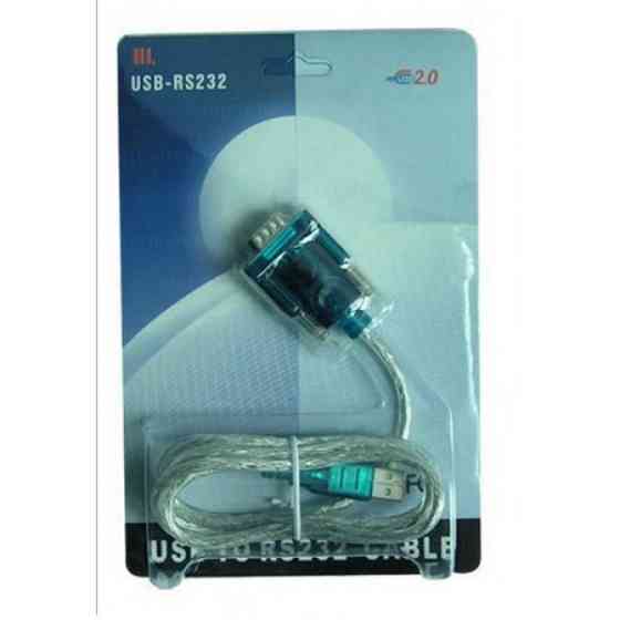 Перехідник USB --> COM (RS232) 9pin, Chipset PL-2303HXD, кабель 1.5м. RTL (S0472) Киев