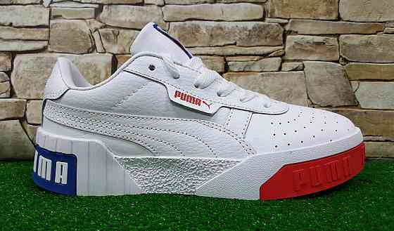 Женские кожаные кроссовки Puma Suede Platform Trace 