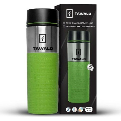 Термокружка Tavialo + 2 ущільнювальних кільця 420 мл Зелений (190420113) Винница - изображение 4