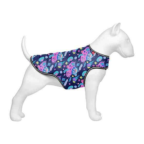 Курточка-накидка для собак WAUDOG Clothes, малюнок "Рік та Морті 1", L, А 41 см, B 58-70 см, С 42-52 см Київ