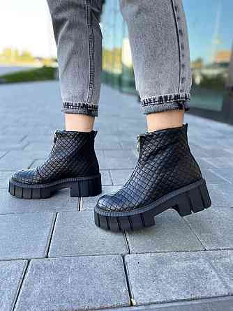 LIRIO Черевики жіночі LIRIO чорні натуральна шкіра зима 36-39 ( /91650) Коломия