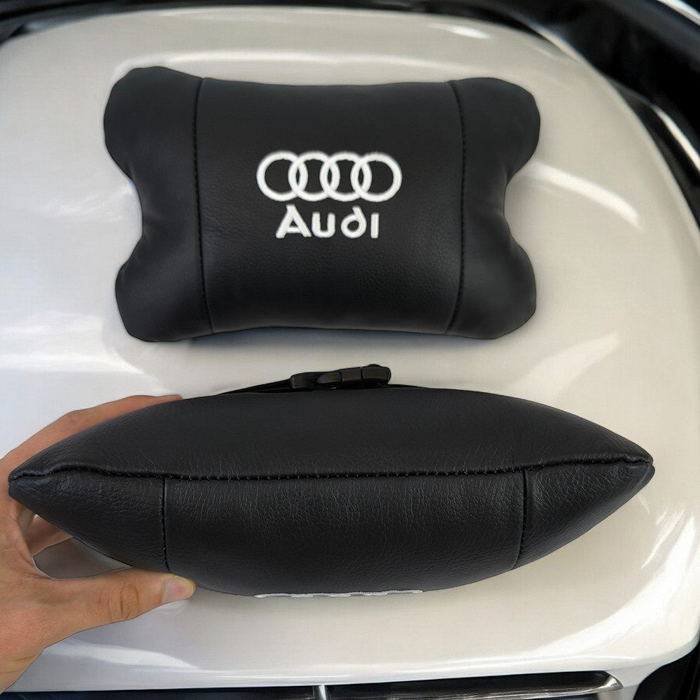 Підголовник-подушка для автомобіля під шию Audi Ауди 1шт, Сувенірні CG-339 автомобільні подушки Київ - фото 2