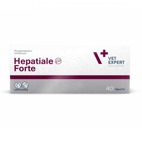 Харчова добавка VetExpert HEPATIALE Forte (Гепатіале Форте) для підтримання функцій печінки котів і собак 40 шт, до 04.26 Вінниця
