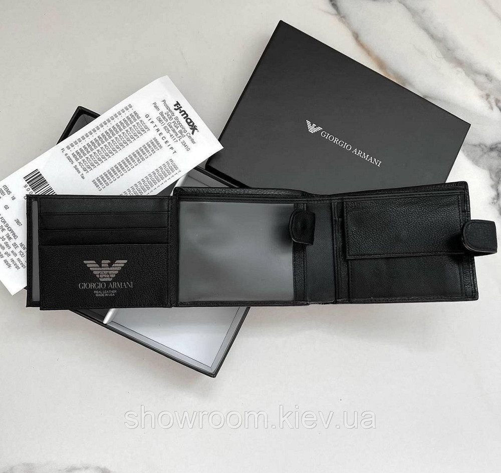 Мужской подарочный набор портмоне и ремень Armani (113) Киев - изображение 7
