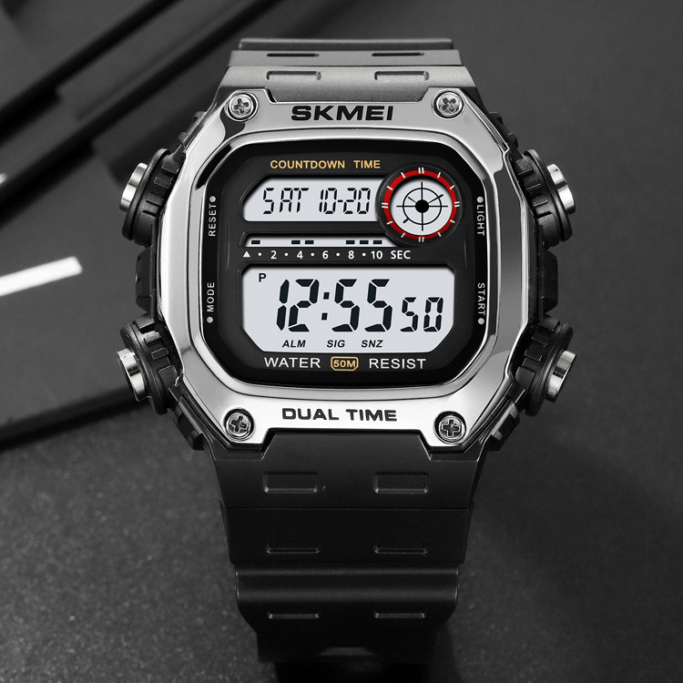 Skmei 2126SIBK Silver-Black Київ - фото 5