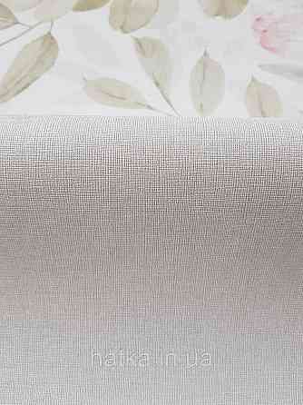 Обои  виниловые на флизелине Sintra Structure однотонные под ткань полоски сеточкой светло серые с глянцем 460412 Киев