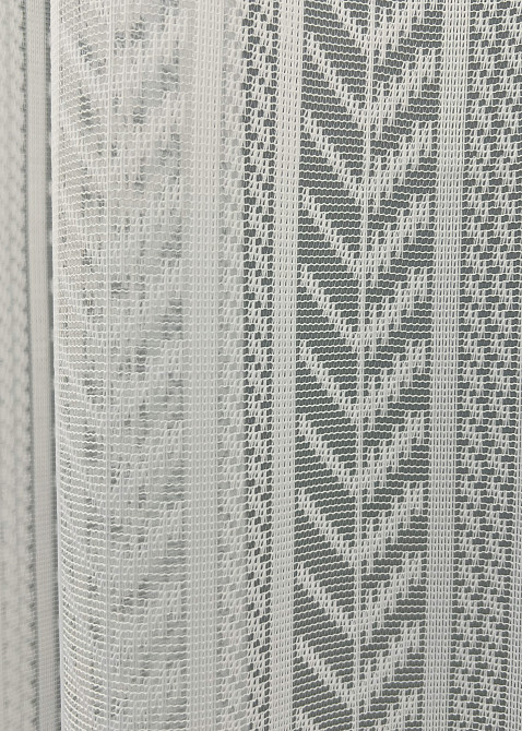 Тюль VR-Textil 1993т Жаккард Молочный 400х270 см (42-1044) Киев - изображение 5