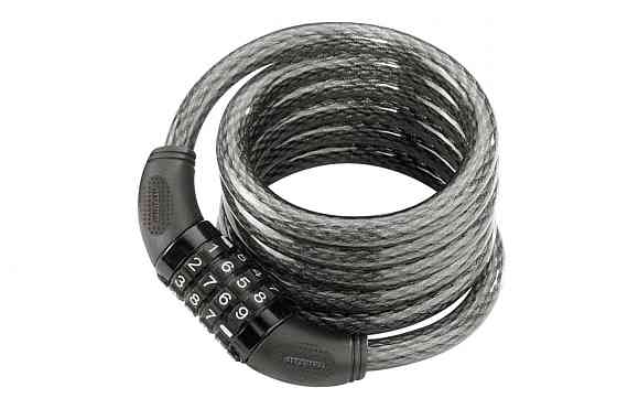 Замок на колесо   (трос 1500*12mm) (с кодом) Мукачево