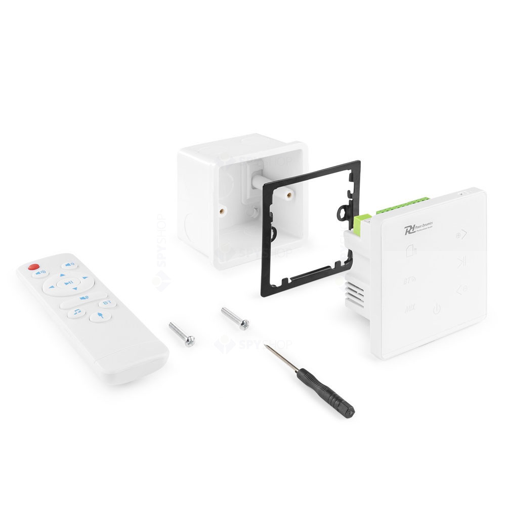 Встроенный аудиоусилитель Power Dynamics Powerline A50W , USB/SD, Bluetooth, 40 Вт RMS, 8 Ом Ровно - изображение 7