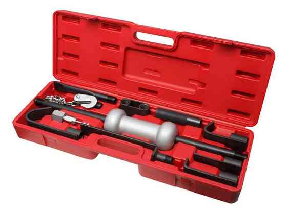 Молоток зворотний для кузовних робіт з набором насадок 9 предметов ROCKFORCE RF-665B Одеса