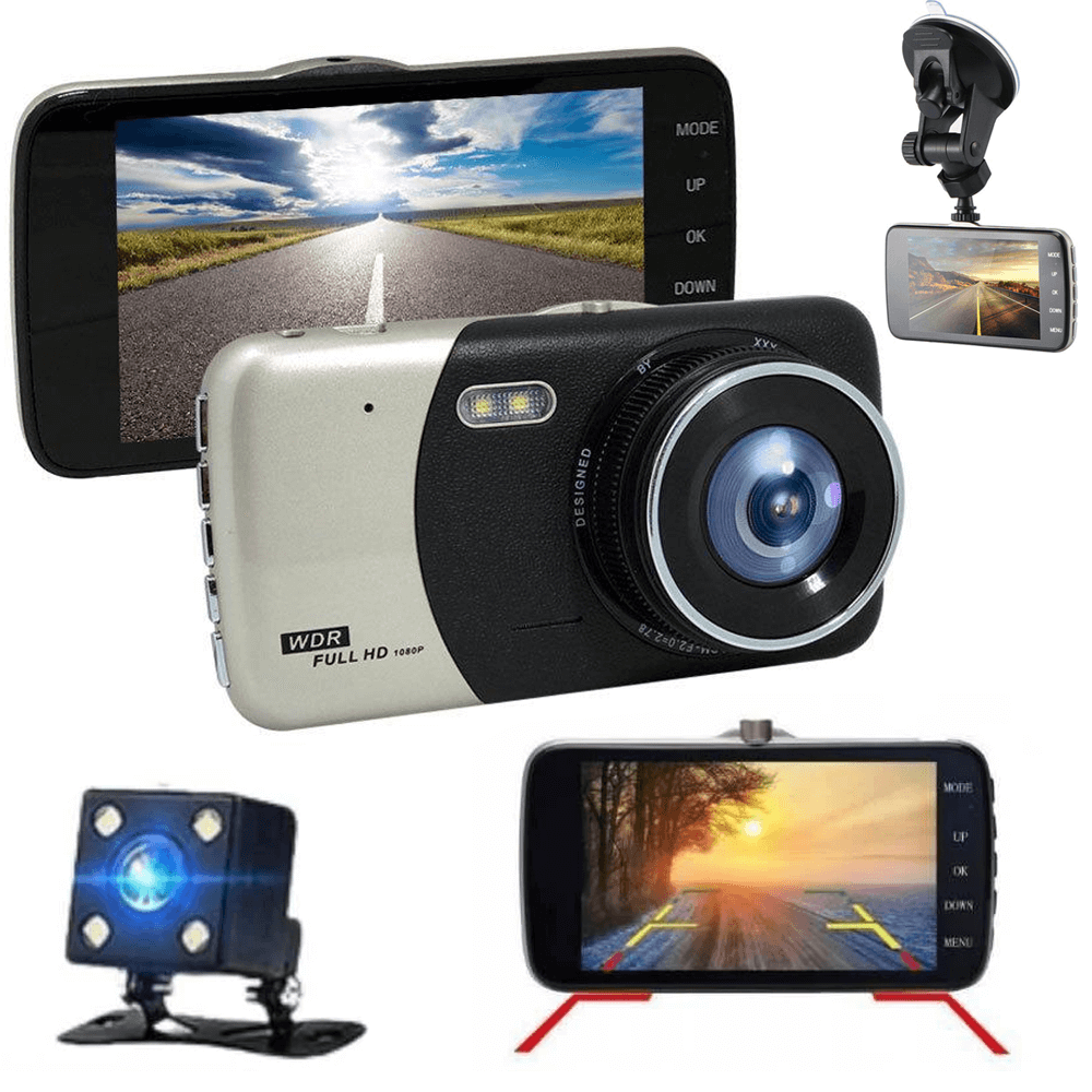 Видеорегистратор 1080P,4'' с камерой заднего вида,DVR CT 503 SBR Киев - изображение 1