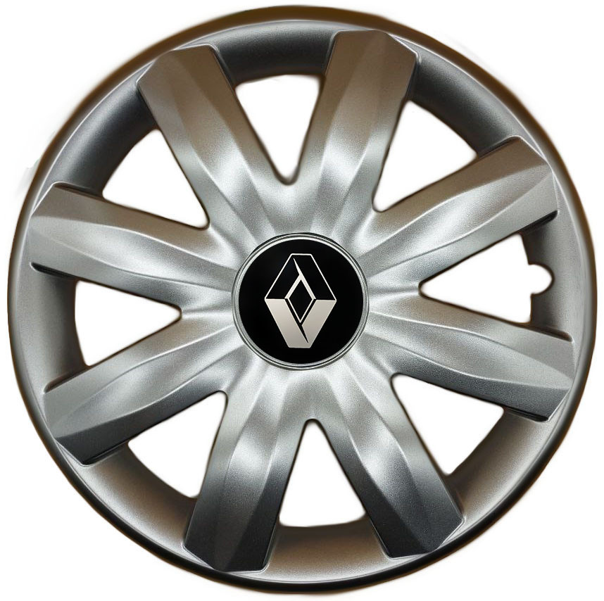 Автомобильные модельные колпаки R14 Renault 221 4шт, SJS, серебряные Киев - изображение 1