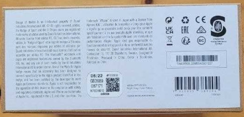 Наушники: Adidas RTP-02 SOL. Харьков - изображение 3