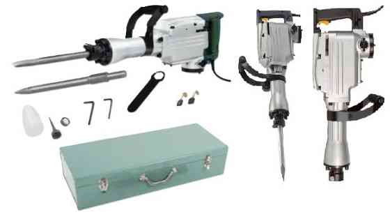 Професійний відбійний молоток BX-159 3200 Вт, 60 Дж, 1900 уд/хв, 2 долота, кейс, HEX-30 Одеса