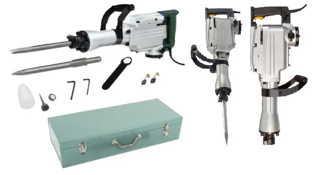 Професійний відбійний молоток BX-159 3200 Вт, 60 Дж, 1900 уд/хв, 2 долота, кейс, HEX-30 Одеса - фото 1