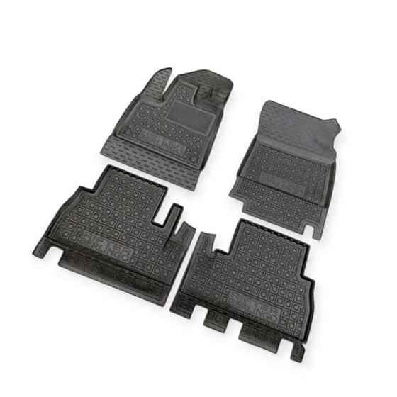 Килимки салону Пежо Rifter (Partner) (2019-) (з підлокітником) борт 2,5 см Мукачево