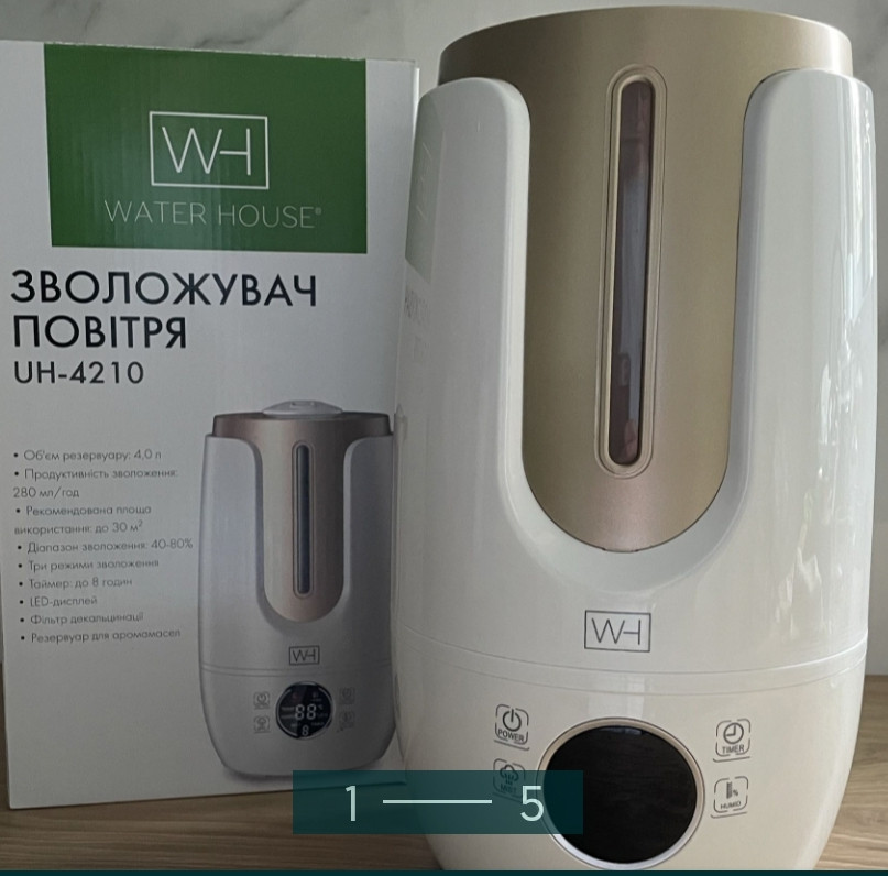 Увлажнитель воздуха: Water House UH-4210. Киев - изображение 2