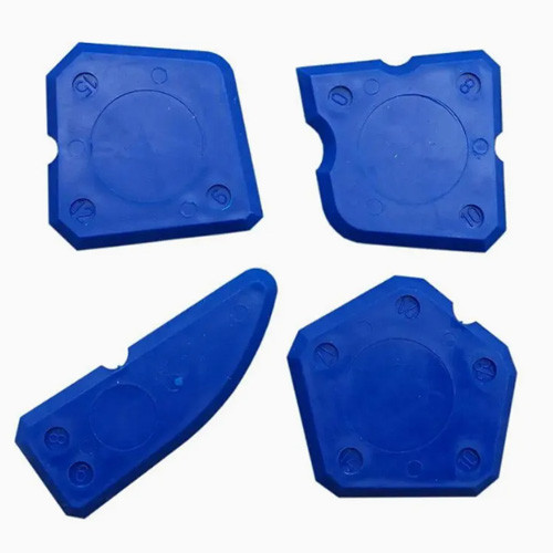 Набор из 4х резиновых шаблонов для разглаживания швов из силикона Винница - изображение 1