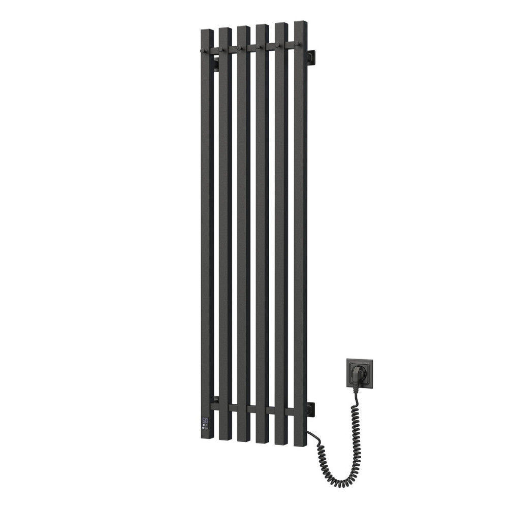 Рушникосушка електрична Navin Levante 330х1200 Sensor чорний муар П/П Київ - фото 3