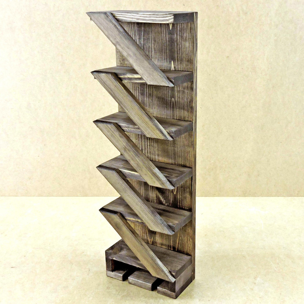 Настенная винная полка 