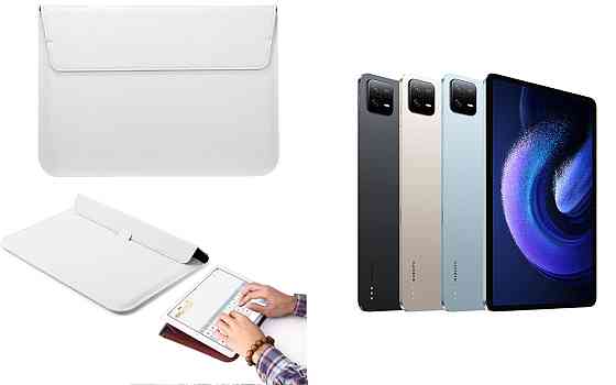 Чохол-конверт VitoCase для Xiaomi Mi Pad 6, з функцією підставки для планшета Білий Київ
