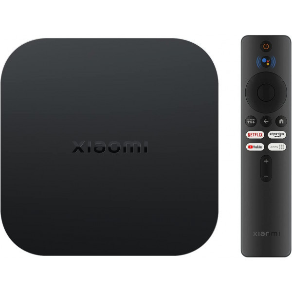 TV Медіаплеєр Xiaomi TV Box S 2nd Gen 2Gb/8Gb/Google TV/HDMI 2.1/USB 2.0/Wi-Fi/Bluetooth 5.2/Black (Box S 2nd Киев - изображение 1