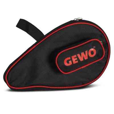 Чехол для ракетки Gewo Round Cover Wave з відділенням для м'ячів Black/Red (109679130) (931256) Винница