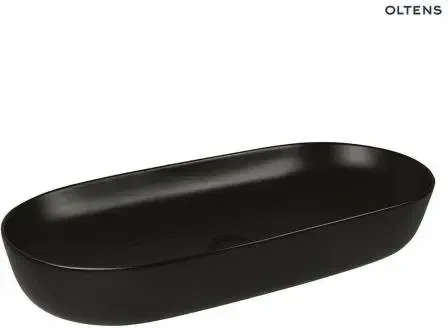 Раковина  Oltens Hamnes Thin 80X40Cm Czarny Mat OLTENS40321300 Київ