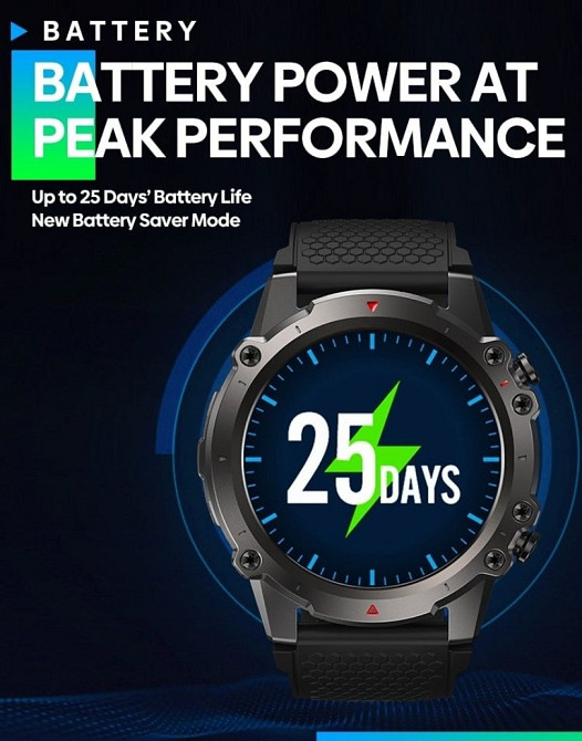 Zeblaze Vibe 7 lite smart watch смарт часы,звонки. Киев - изображение 5