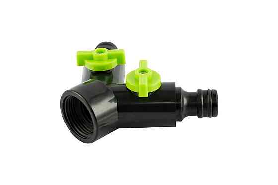 MASTERTOOL Розподiльник двоканальний MASTERTOOL Y-type з регулювальними вентилями ½" - ¾" ВР 92 Киев