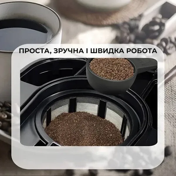 Кавоварка крапельна BITEK BT-100, 2800 Вт, об'єм 1000 мл, 220 В, для меленої кави, стильний дизайн Київ - фото 9